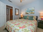Guest Bedroom with Queen Bed at 46 Lagoon Road in Forest Beach